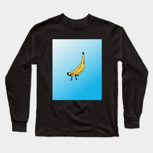 Hilarious Banana - Quirky Fruit Design Long Sleeve T-Shirt